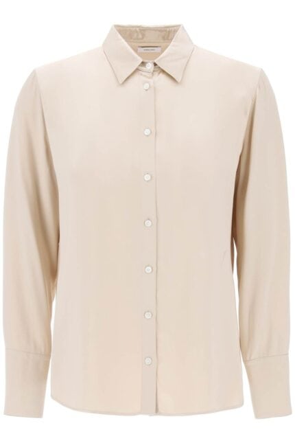 FERRAGAMO Men's Satin Shirt