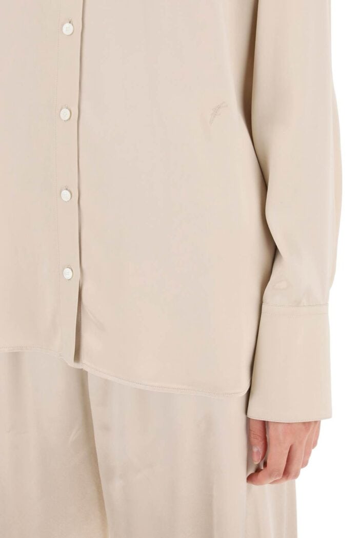 FERRAGAMO Men's Satin Shirt