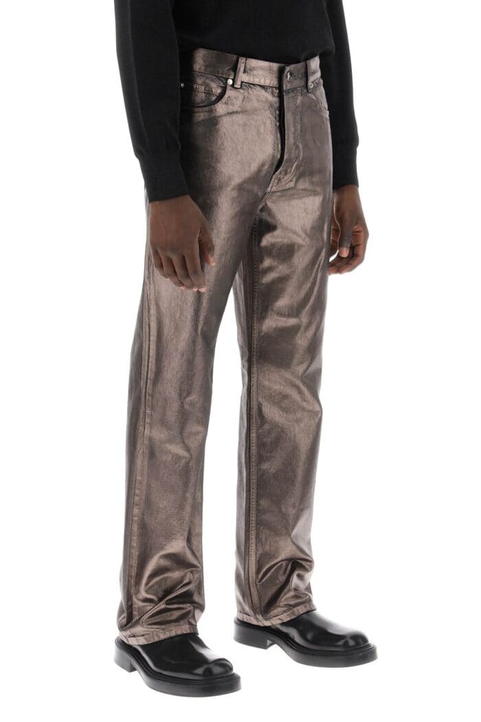 FERRAGAMO Metallic Denim Jeans