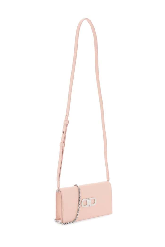 FERRAGAMO Mini Crossbody Bag With Gancini