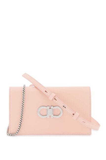 FERRAGAMO Mini Crossbody Bag With Gancini