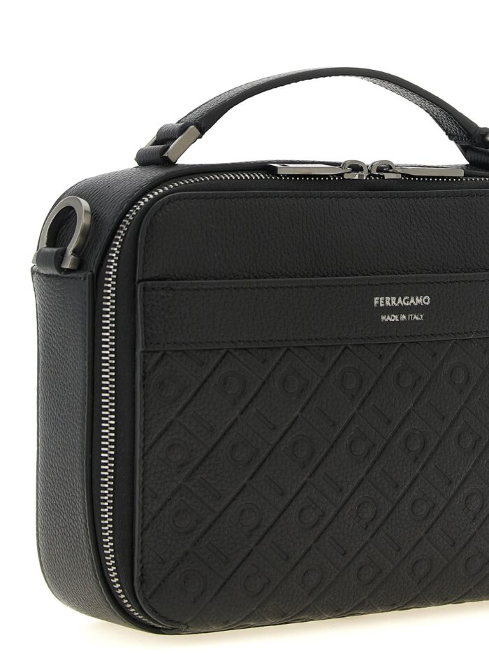 'Ferragamo Monogram' Crossbody Bag
