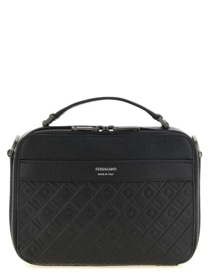 'Ferragamo Monogram' Crossbody Bag
