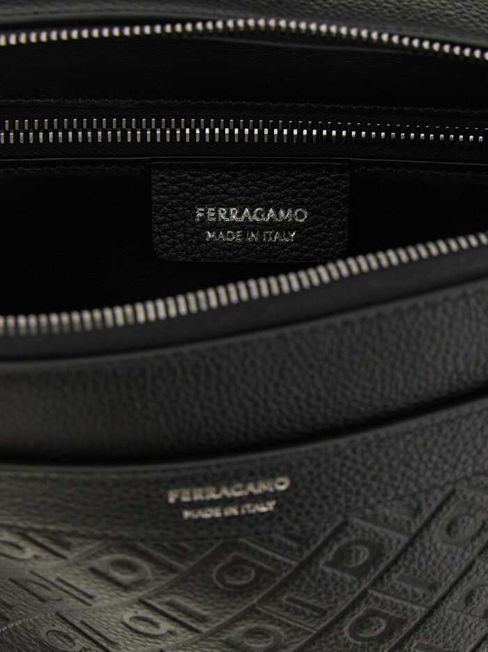 'Ferragamo Monogram' Crossbody Bag