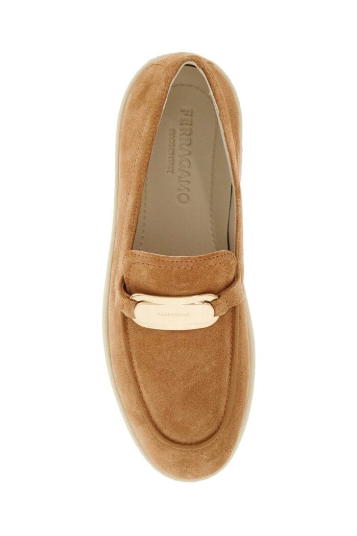 FERRAGAMO "new Vara Sports Loafers With