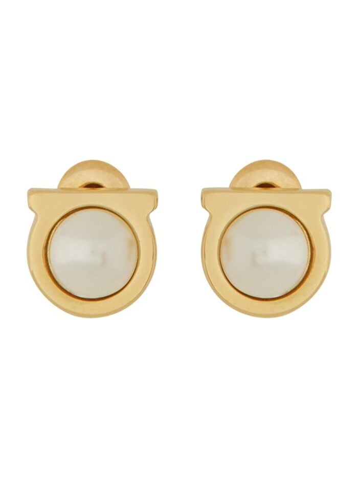 Ferragamo ORECCHINI GANCINI PERLA