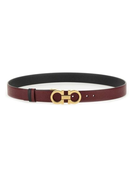 Ferragamo REVERSIBLE BELT HOOKS