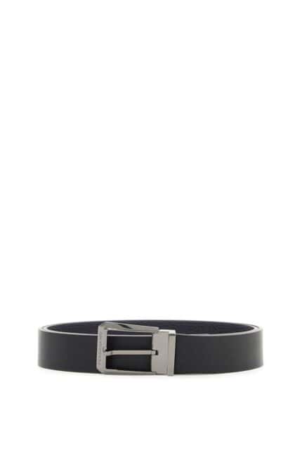 FERRAGAMO Reversible Belt With Square Buckle