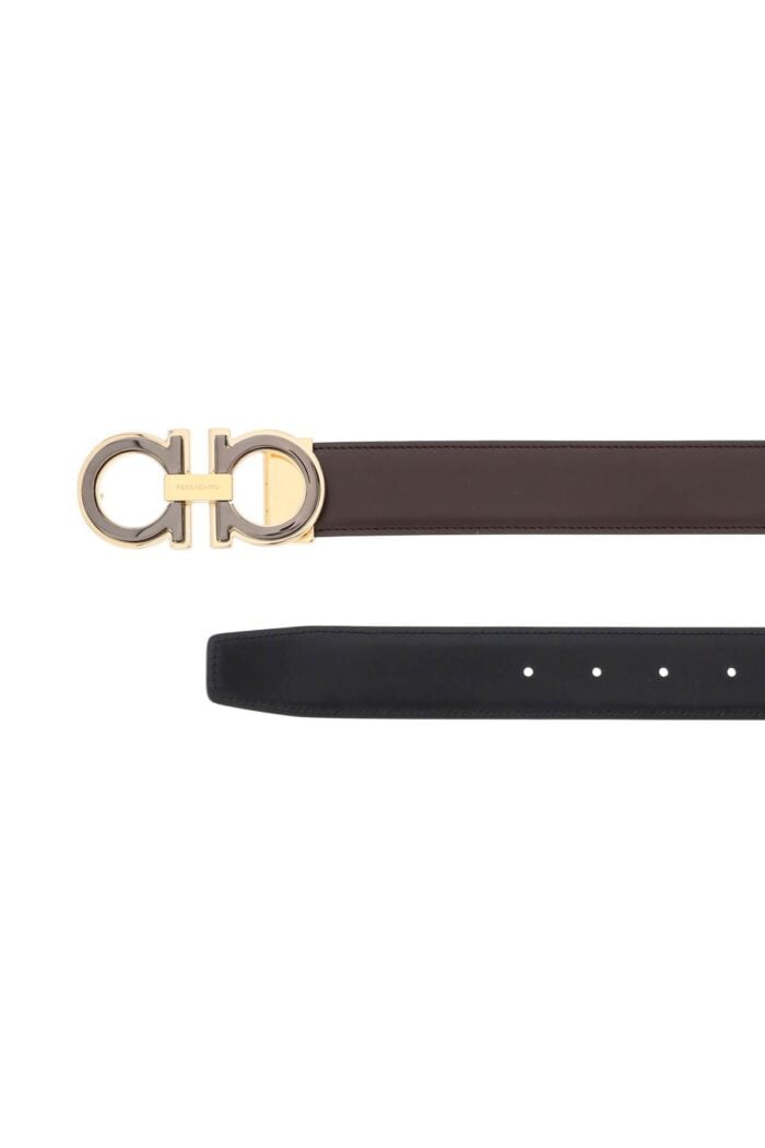 FERRAGAMO Reversible Gancini Belt