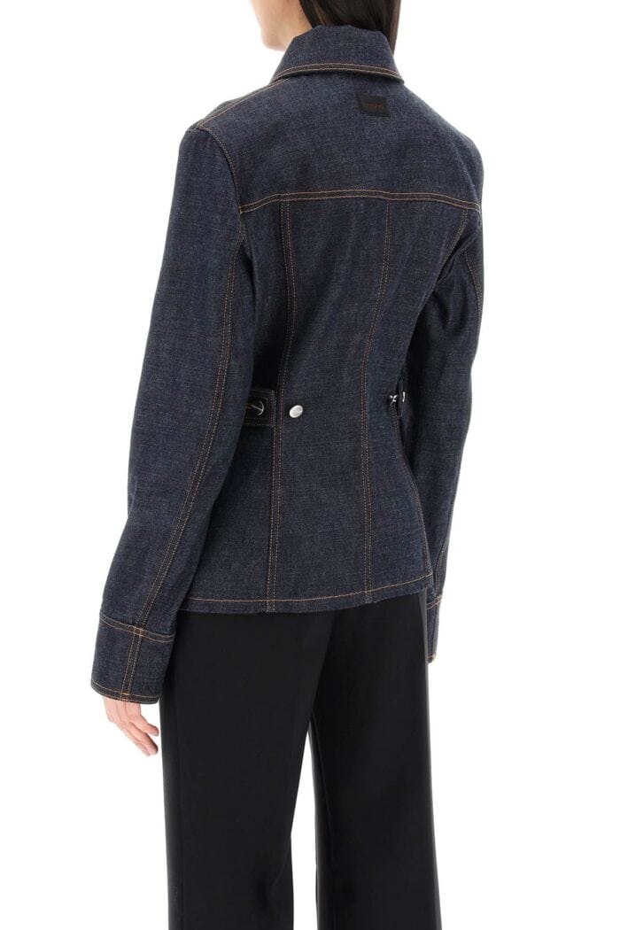 FERRAGAMO Shaped Denim Jacket