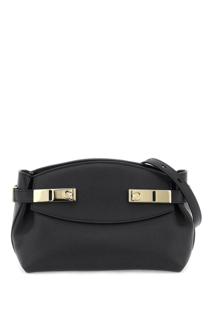 ferragamo small hug bag with removable strap FERRAGAMO Small Hug Bag With Removable Strap