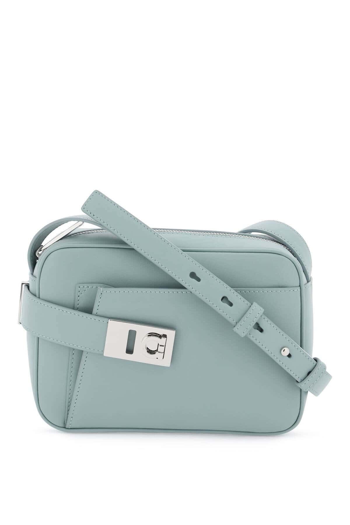 FERRAGAMO Smooth Leather Camera Bag