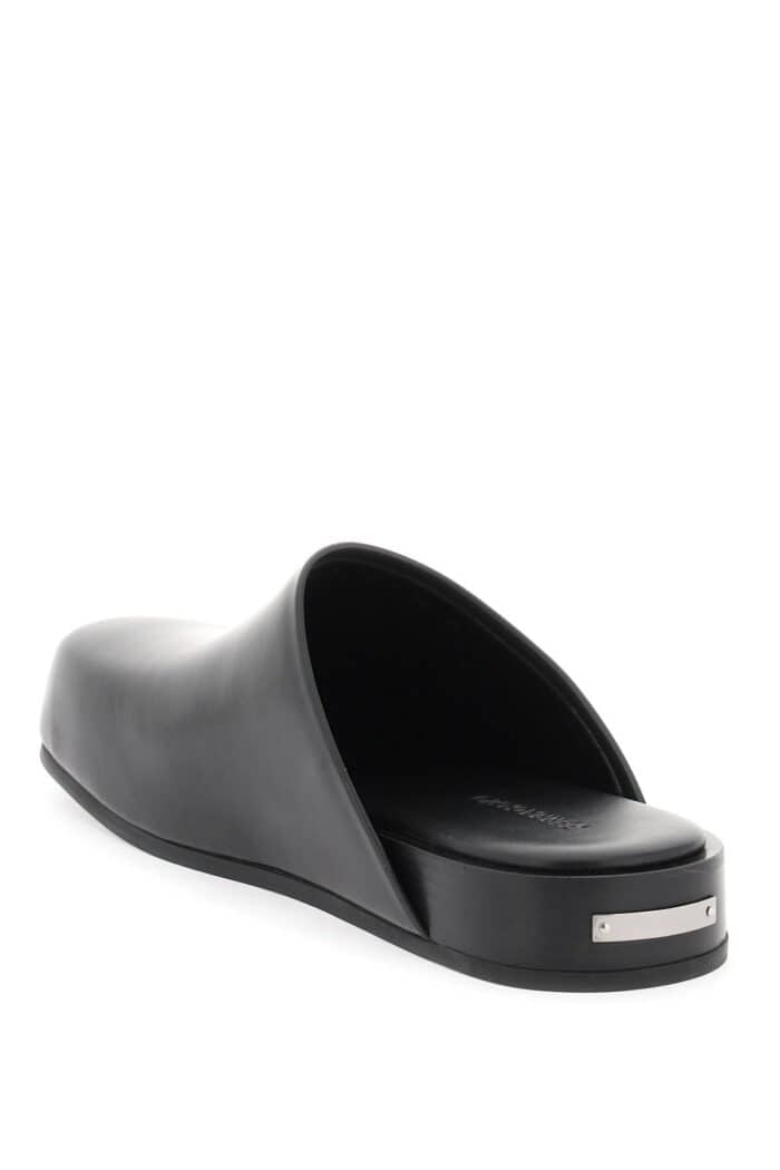 FERRAGAMO Smooth Leather Clogs