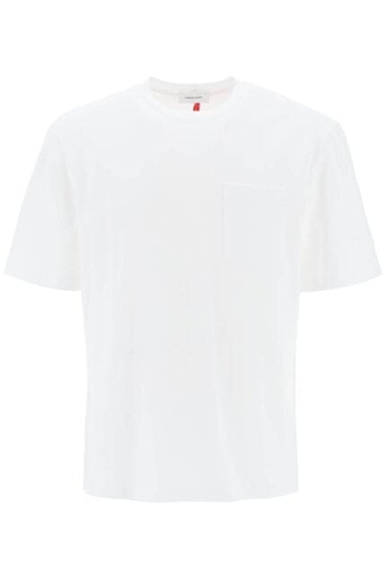 FERRAGAMO T-shirt With Contrasting Inlay