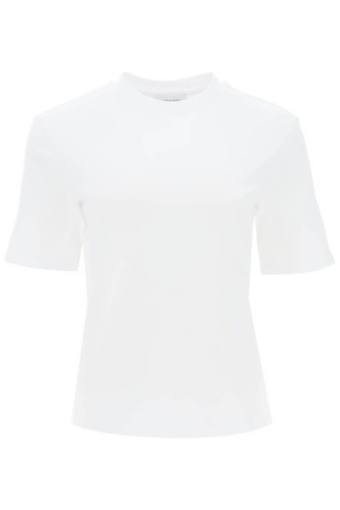 FERRAGAMO T-shirt With Gancini Label