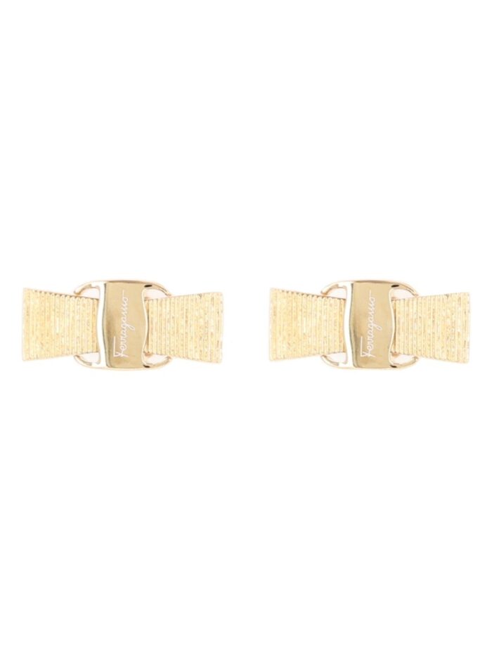 Ferragamo "VARA BOW" EARRINGS