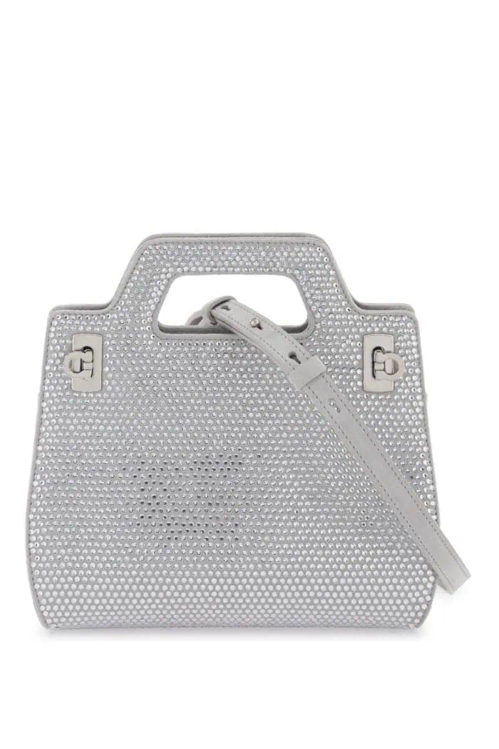 ferragamo 'wanda' mini bag FERRAGAMO 'wanda' Mini Bag