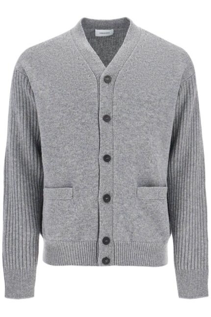 FERRAGAMO Wool Cardigan With Patches