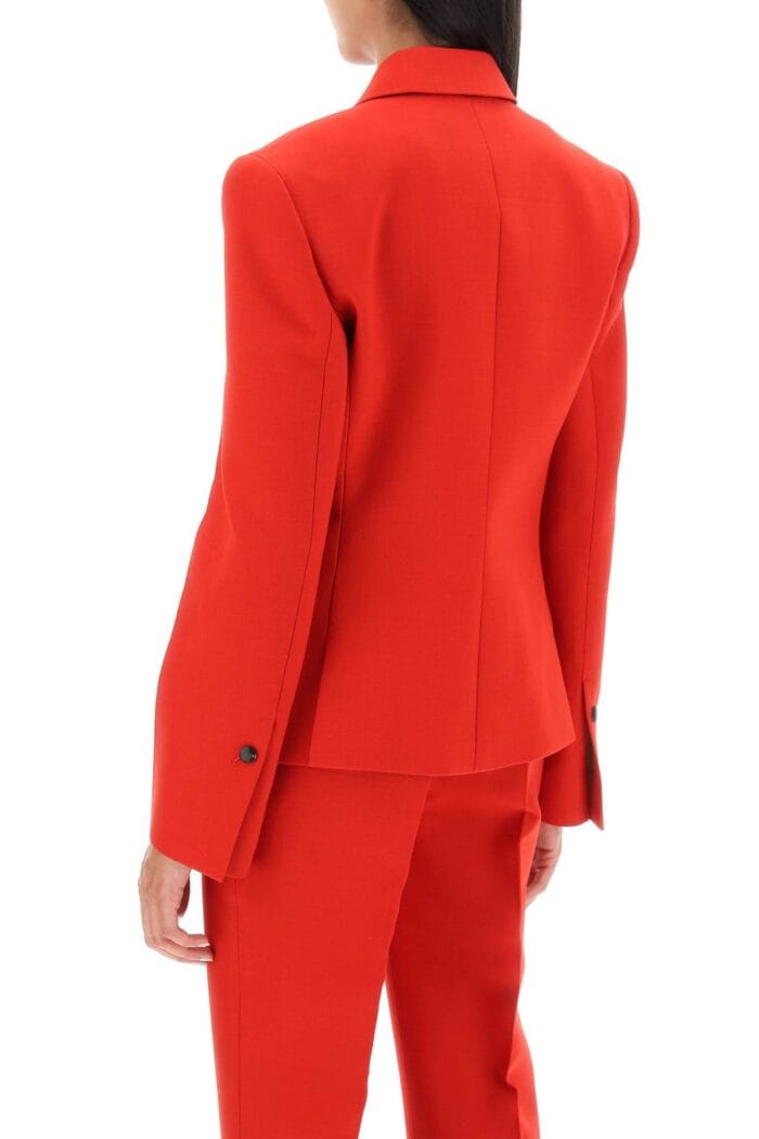 FERRAGAMO Wool Natt Shaped Blazer