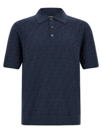 Fendi FF Cotton Polo Shirt