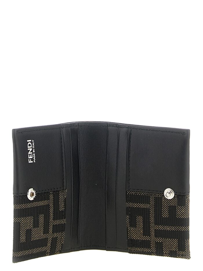 Fendi FF Jacquard Bicolor Card Holder
