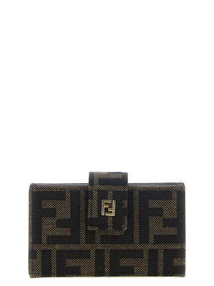 Fendi FF Jacquard Cardholder