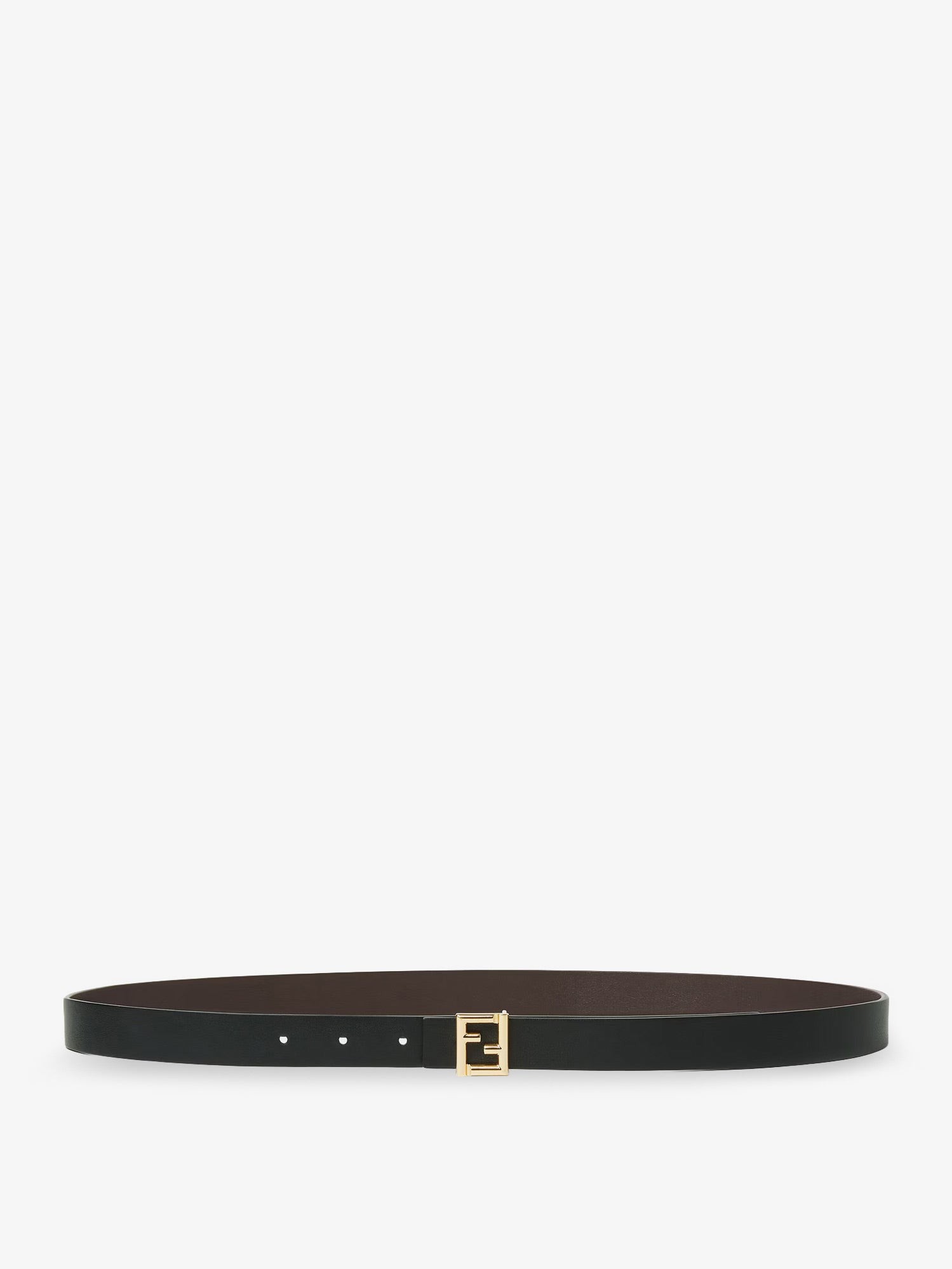 Fendi FF Leather Belt