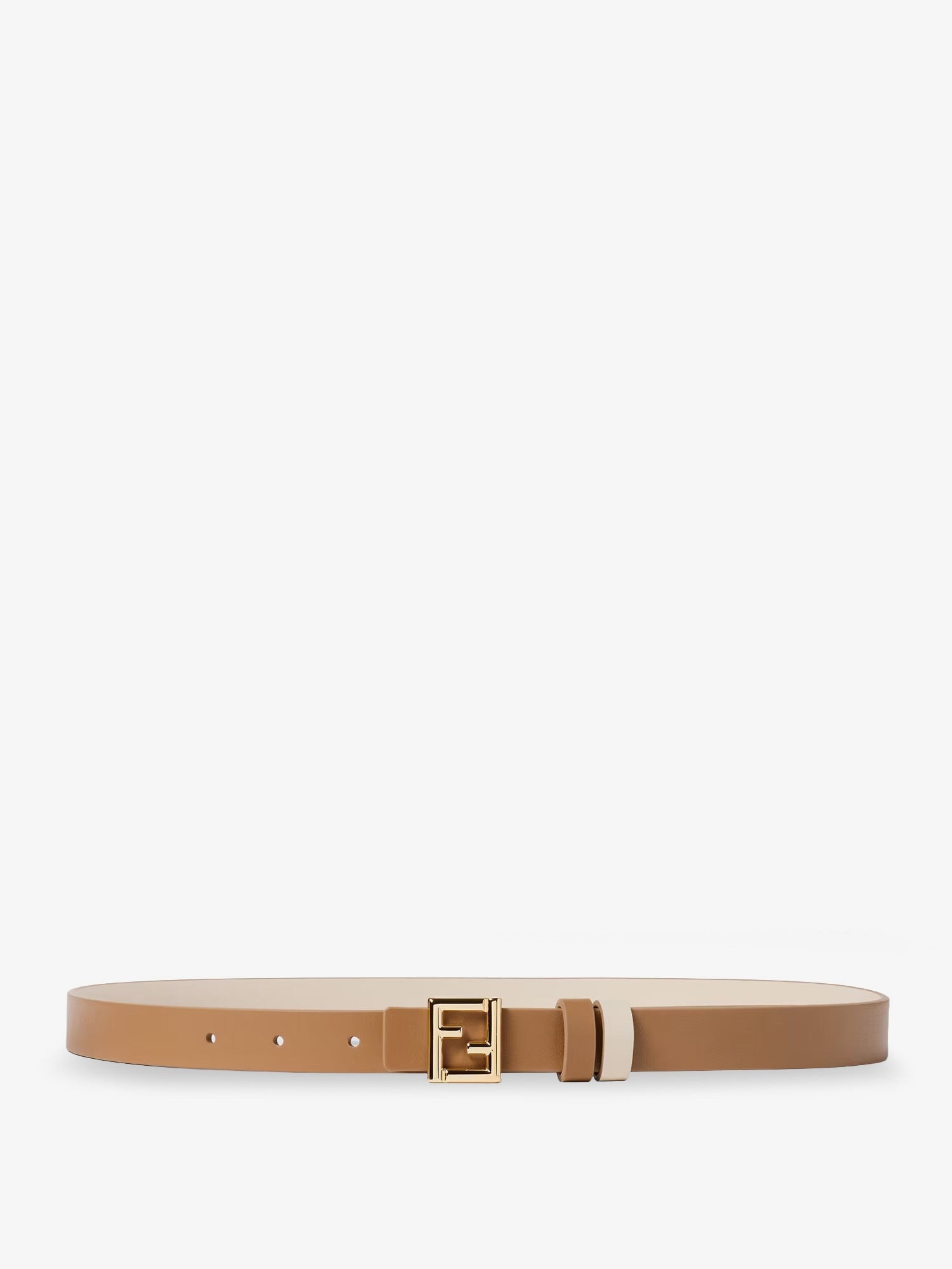 Fendi FF Leather Belt