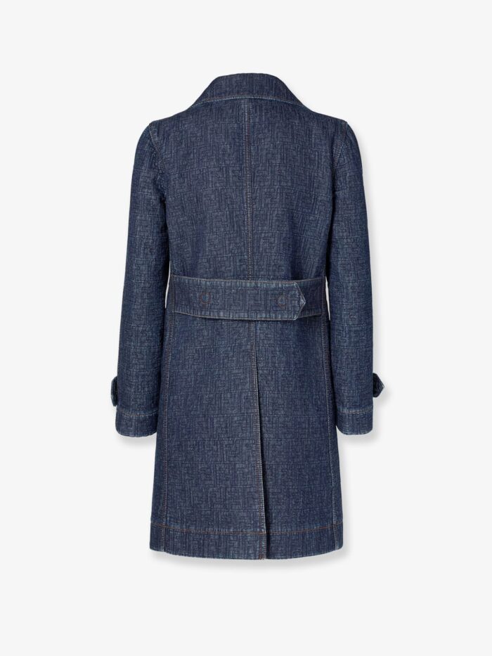 Fendi Ff Padded Denim Caban