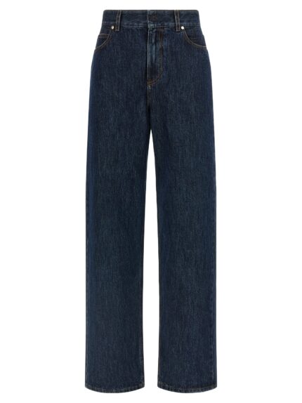 Fendi 'FF' Padded Jeans