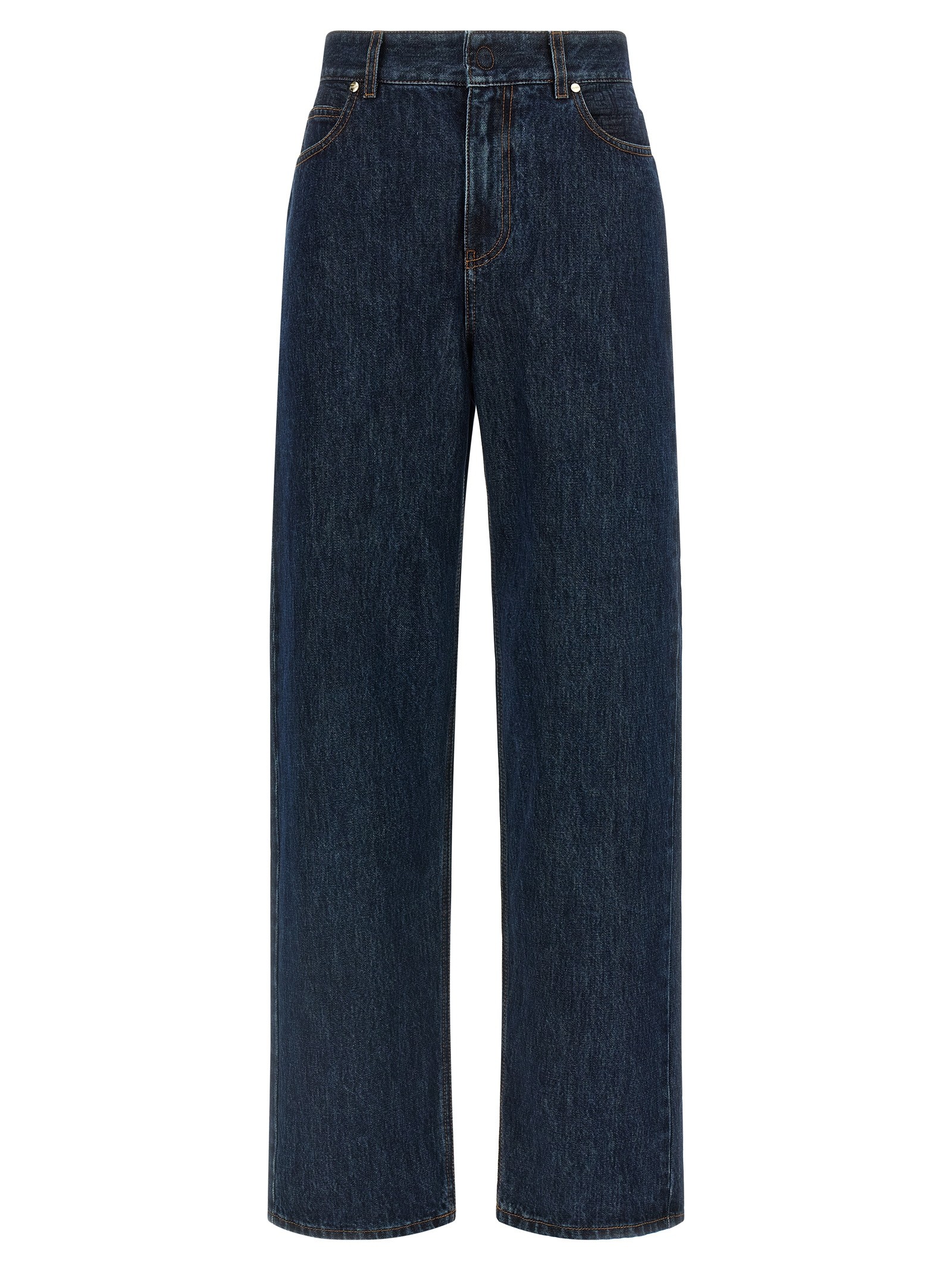 Fendi 'FF' Padded Jeans