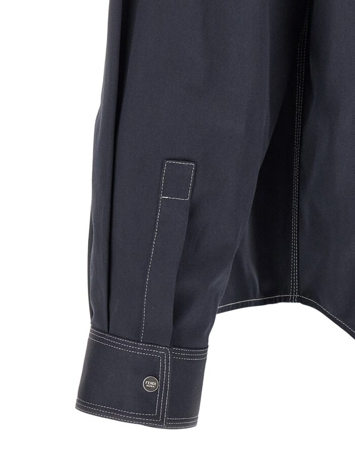 Fendi 'FF Selleria' Logo Shirt