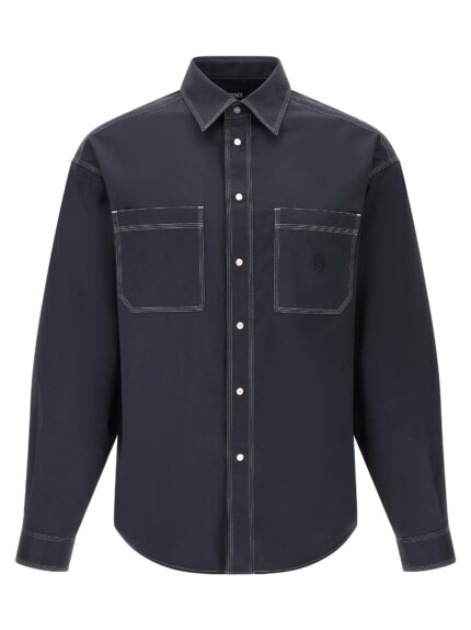Fendi 'FF Selleria' Logo Shirt