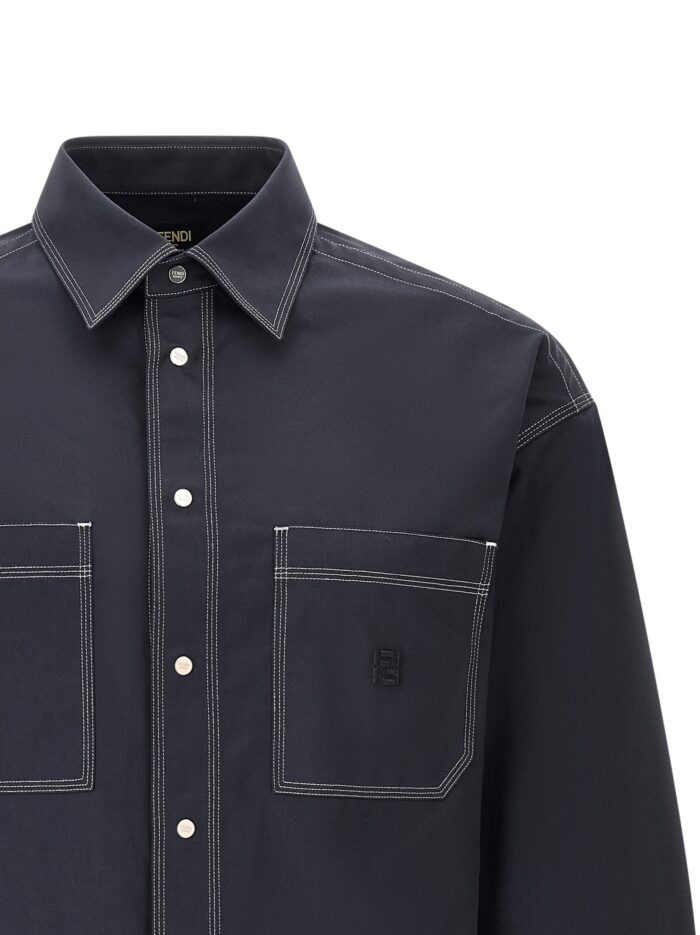 Fendi 'FF Selleria' Logo Shirt