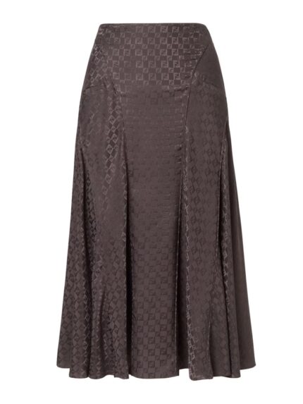 Fendi Ff Silk Skirt