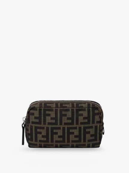 Fendi FF Technical Fabric Clutch Bag