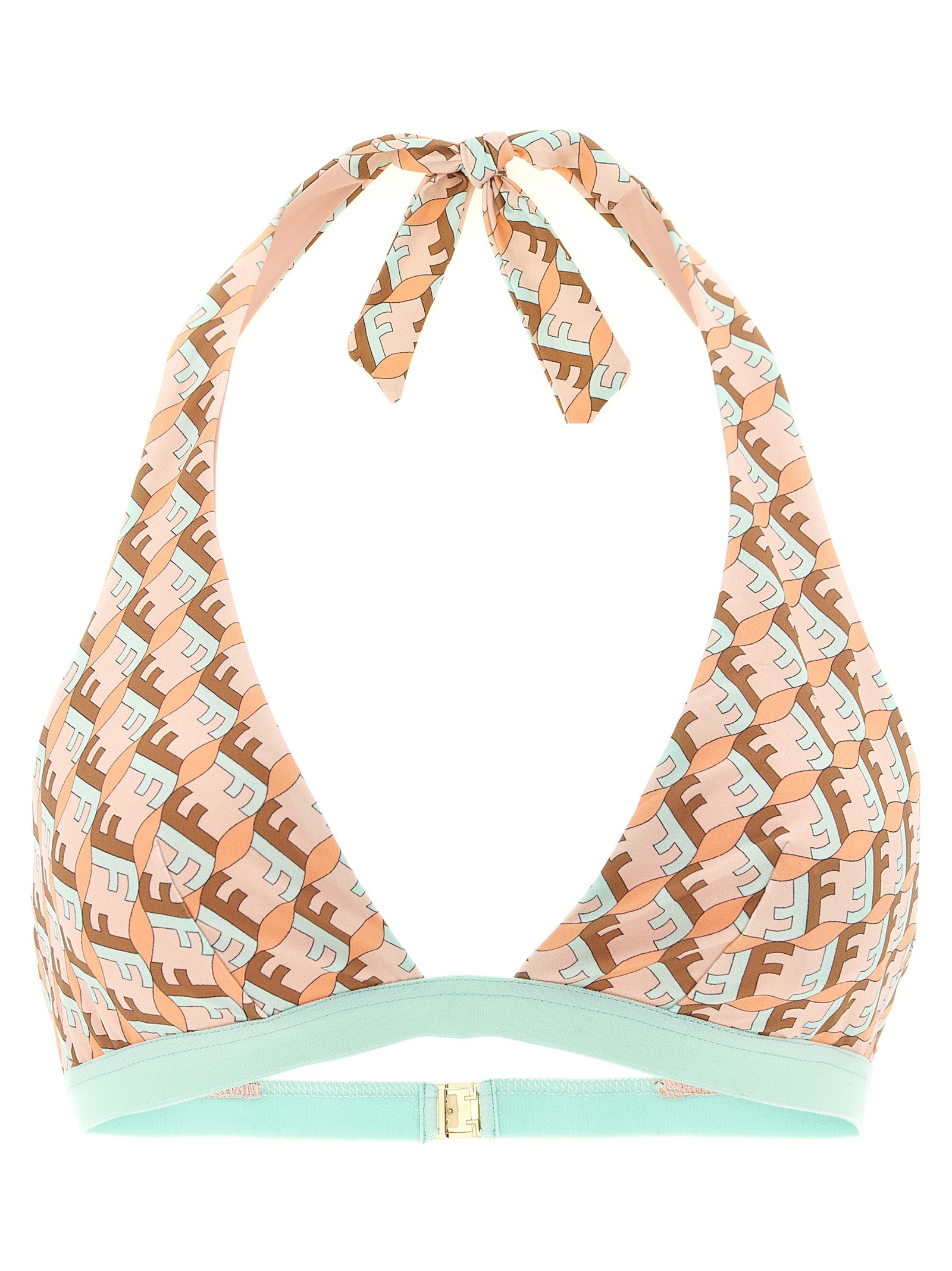 Fendi 'FF Waves' Bikini Top