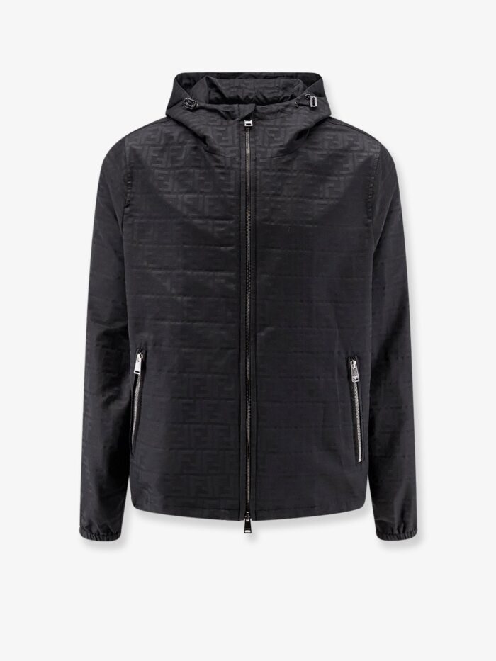 fendi ff zucca jacquard nylon jacket Fendi FF Zucca Jacquard Nylon Jacket