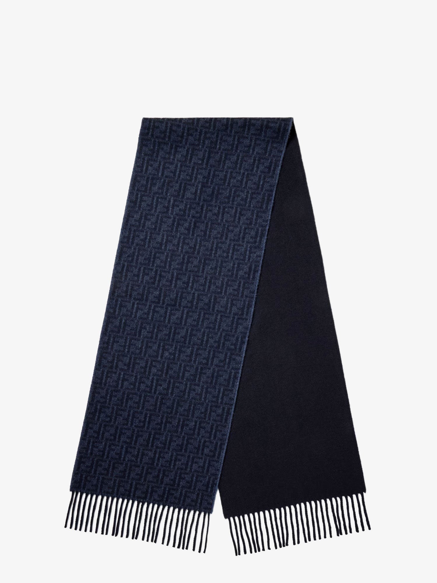Fendi FF Zucca Wool And Cashmere Scarf