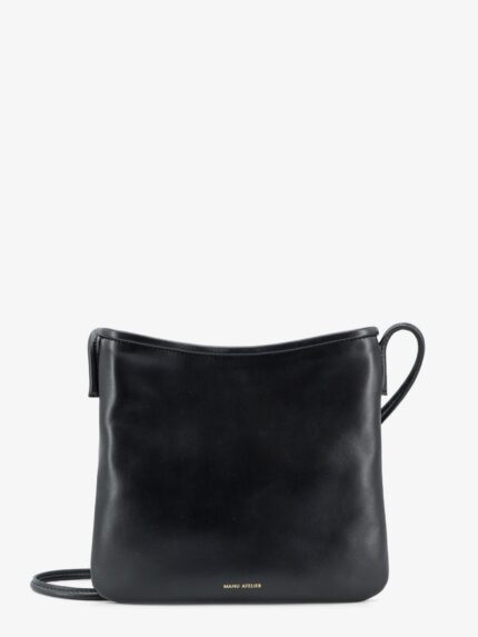 MANU ATELIER Fidèle Leather Crossbody Bag