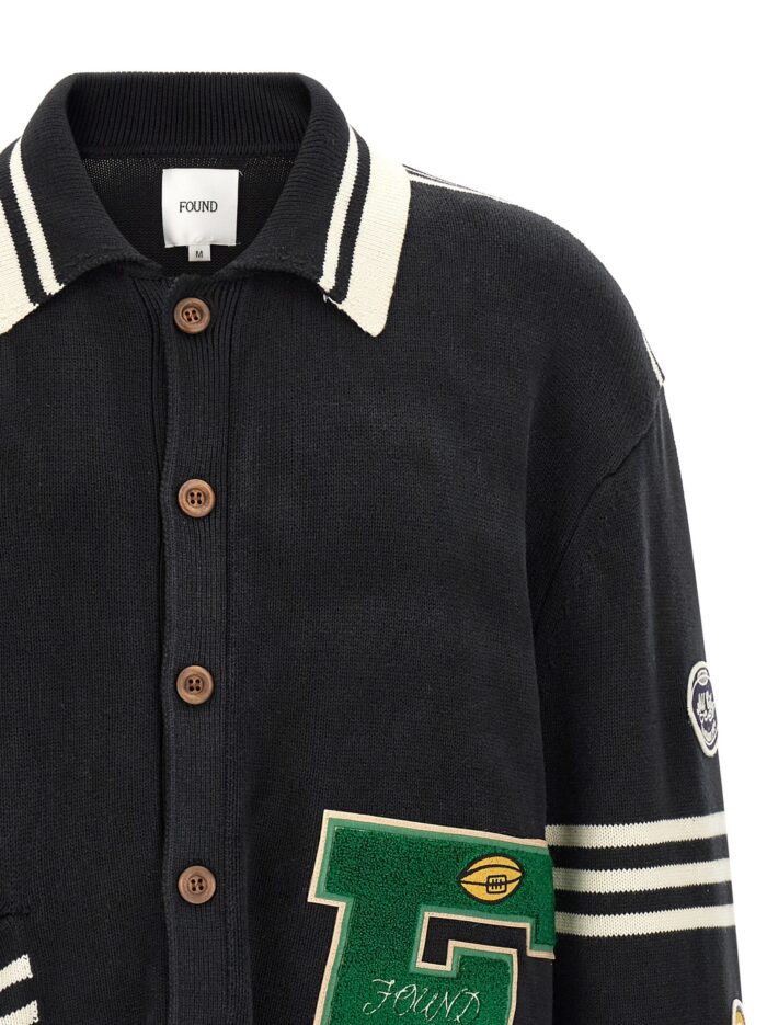 FOUND 'Fin Varsity' Cardigan