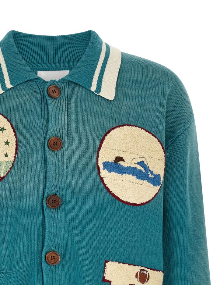 FOUND 'Fin Varsity' Cardigan