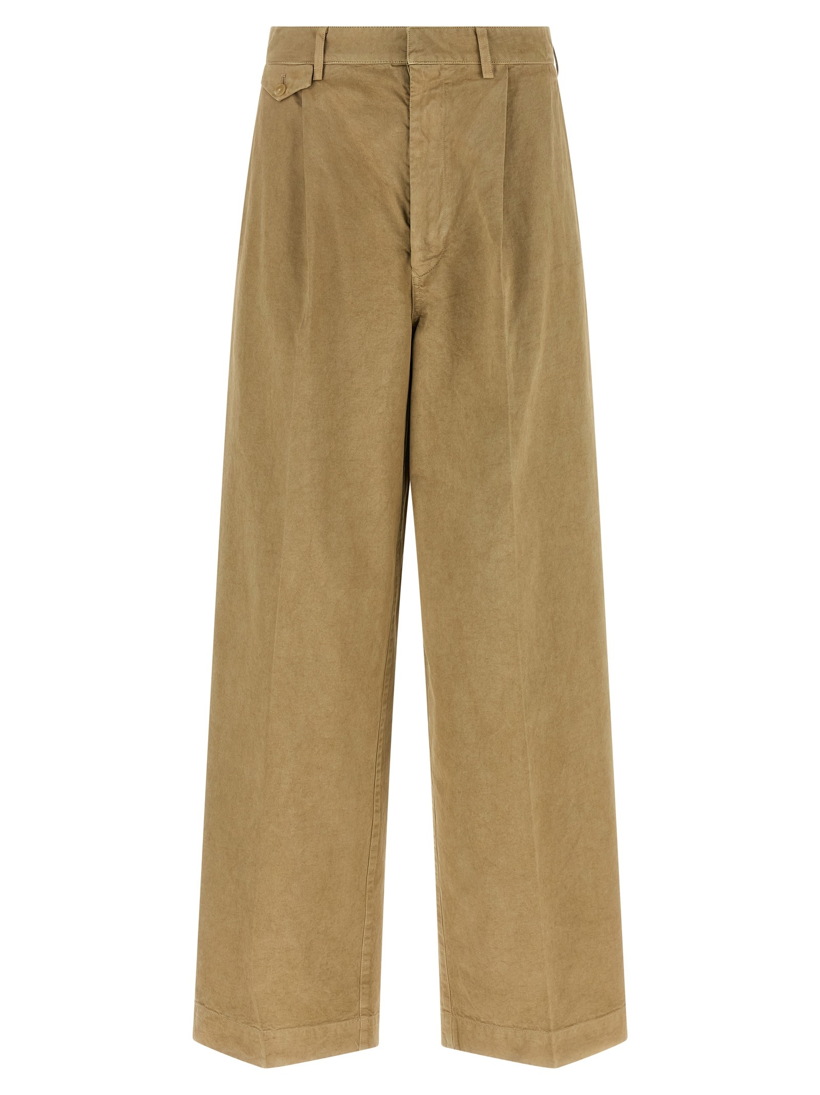 AURALEE Finx Cotton Pants
