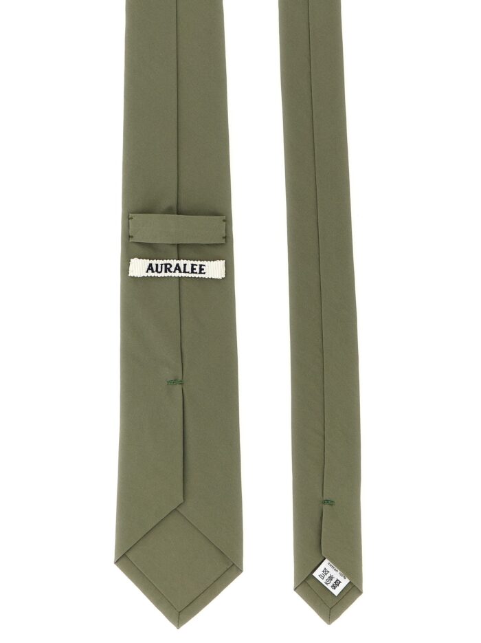 AURALEE Finx Washed Twill Tie