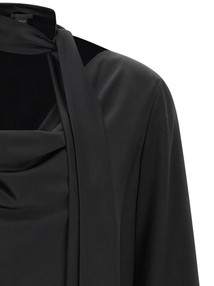 MAX MARA PIANOFORTE 'Fiocchi' Blouse