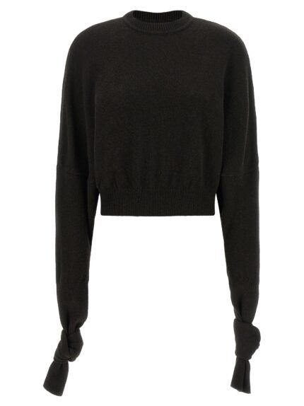 JACQUEMUS 'Fiocco' Brown Sweater