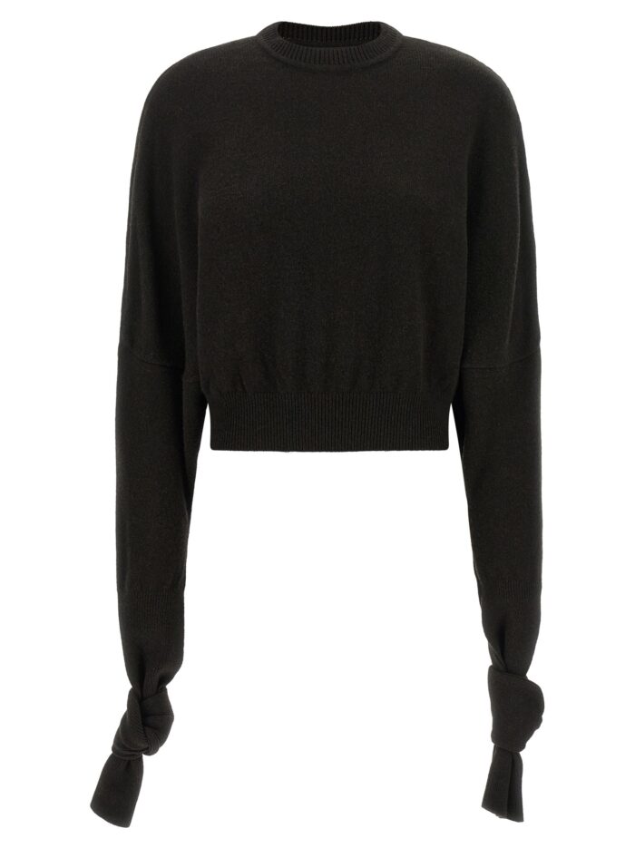 JACQUEMUS 'Fiocco' Brown Sweater