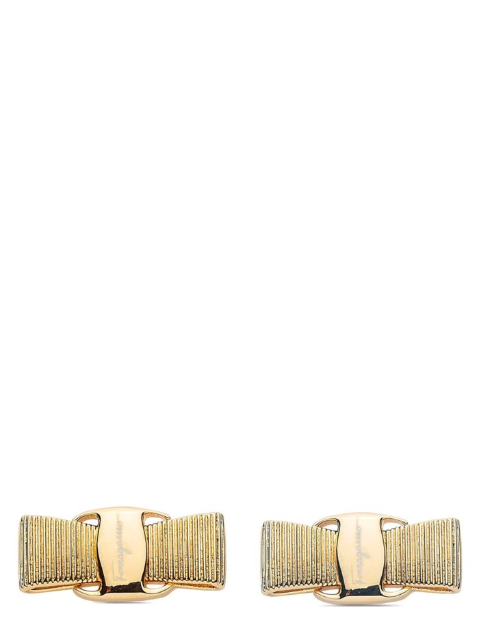 ferragamo 'fiocco vara' earrings Ferragamo 'Fiocco Vara' Earrings