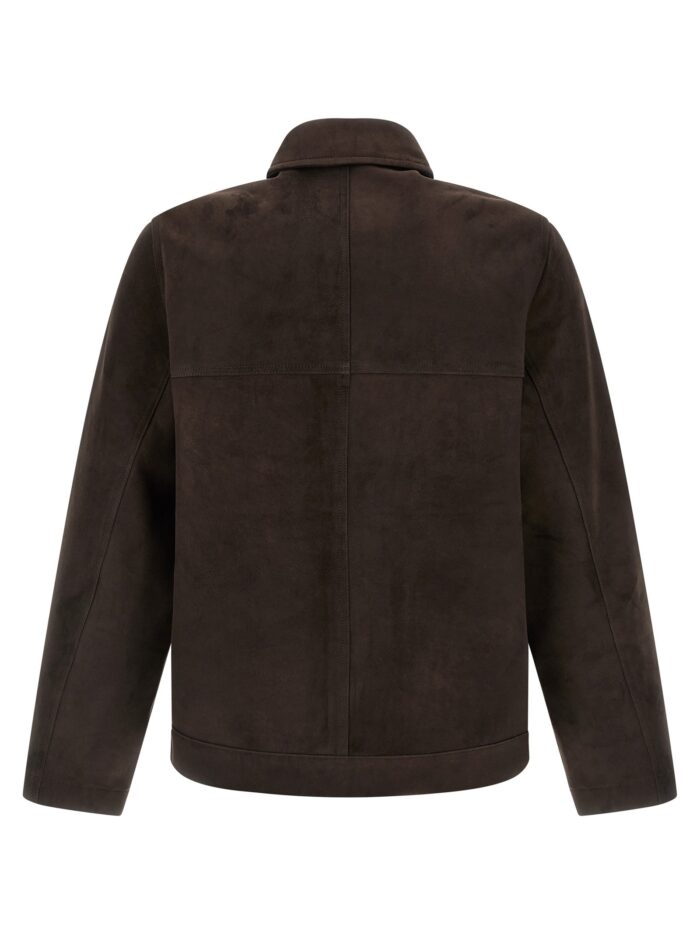 GIORGIO BRATO Fiore Suede Jacket