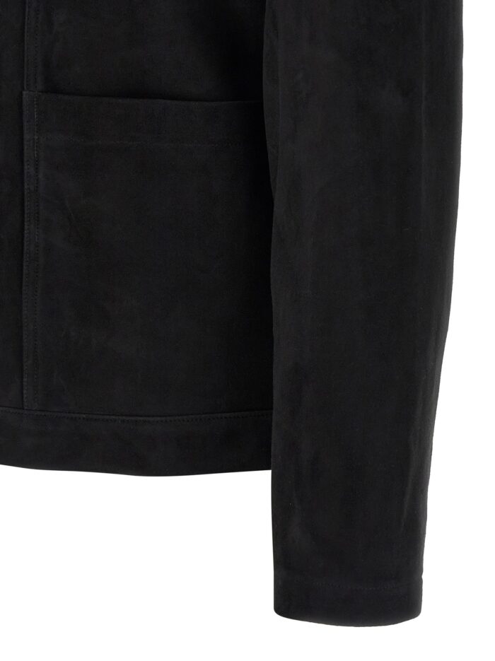 GIORGIO BRATO Fiore Suede Jacket